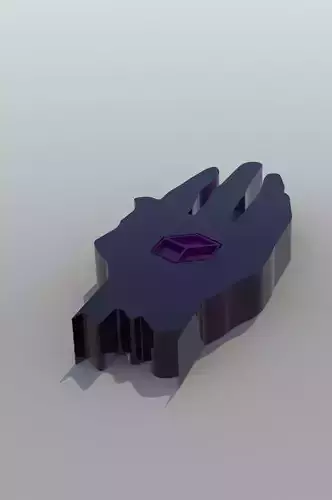Porter Robinson Worlds Hand 3D print model