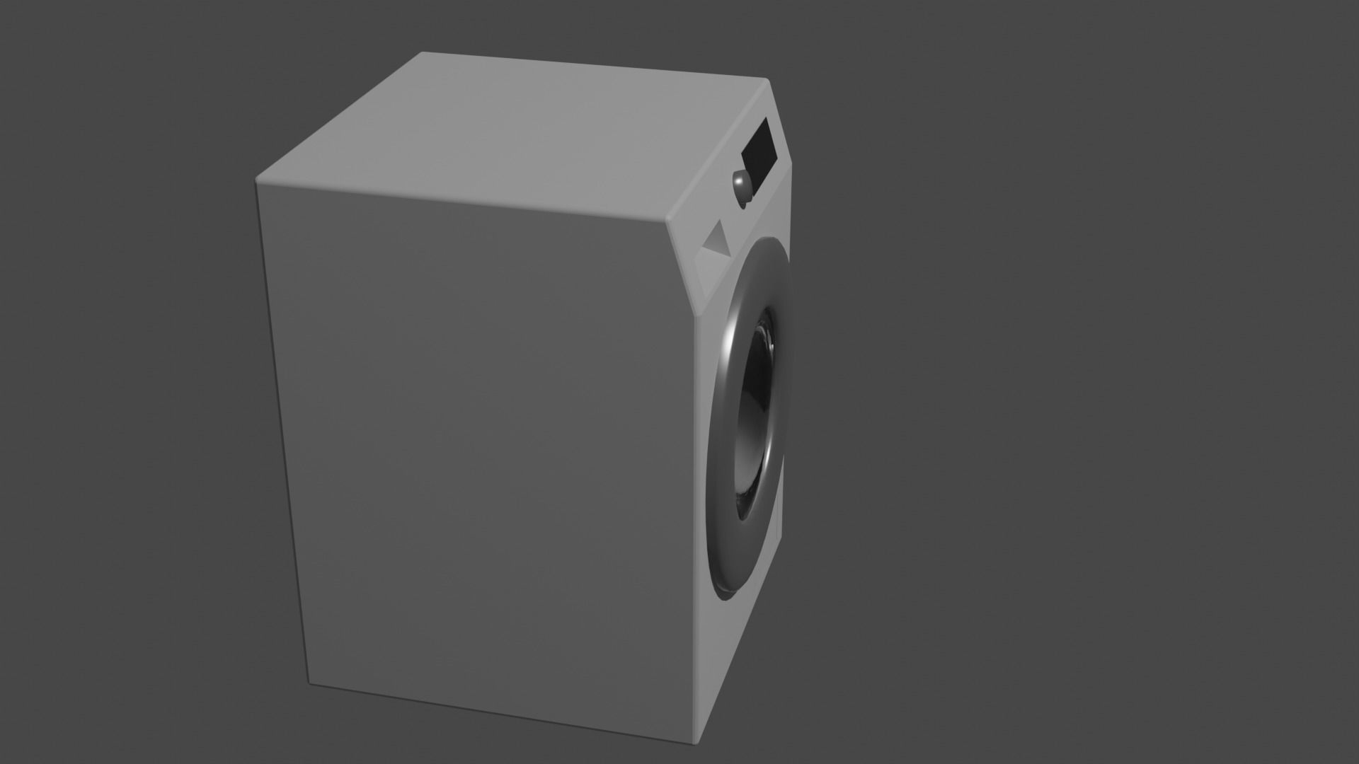 Washing machine Free 3D model_2