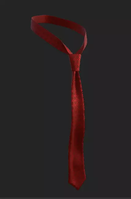 tie model 3D model_0