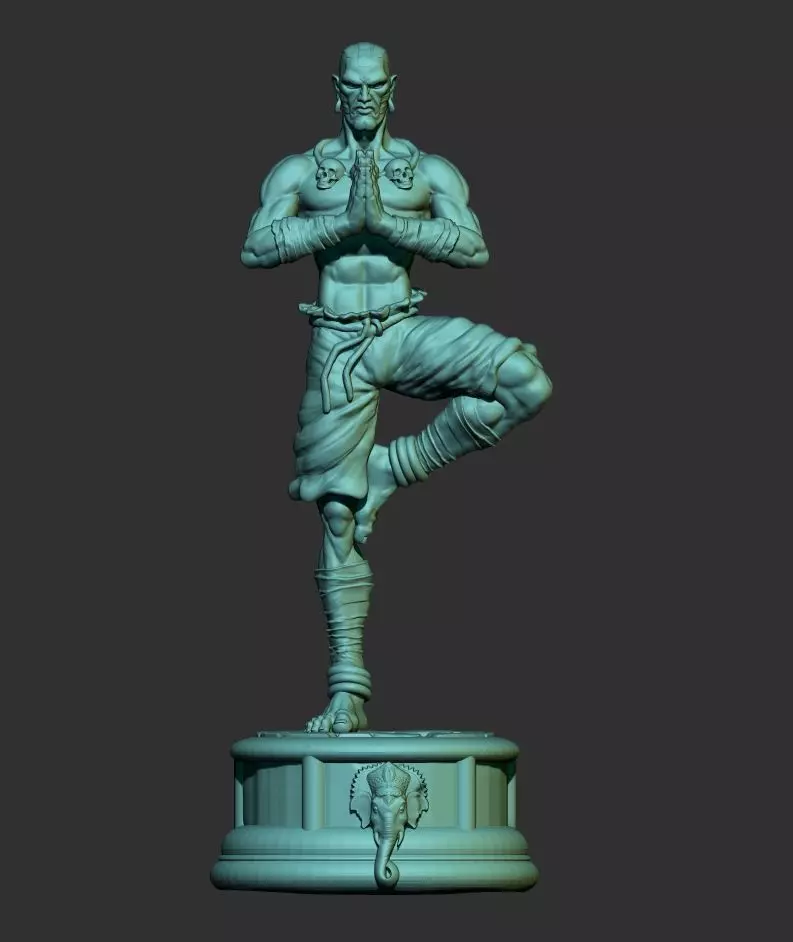 Dhalsin Street Fighter 3D print model_0