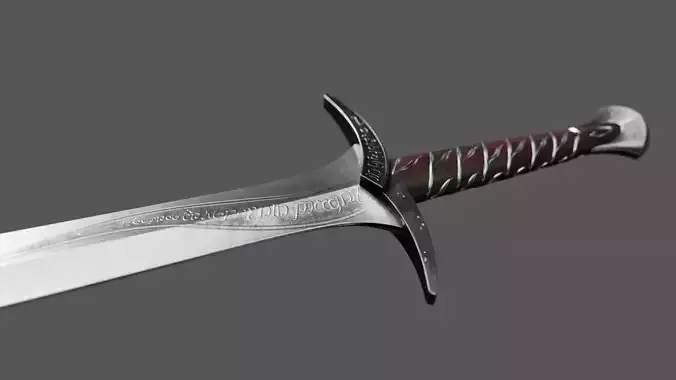 Sting Sword High Poly