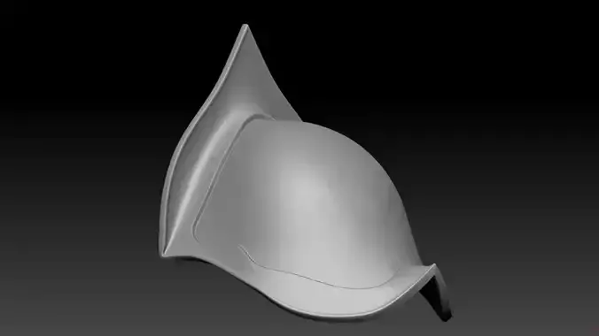 High-poly model Shoulder armor 3D model