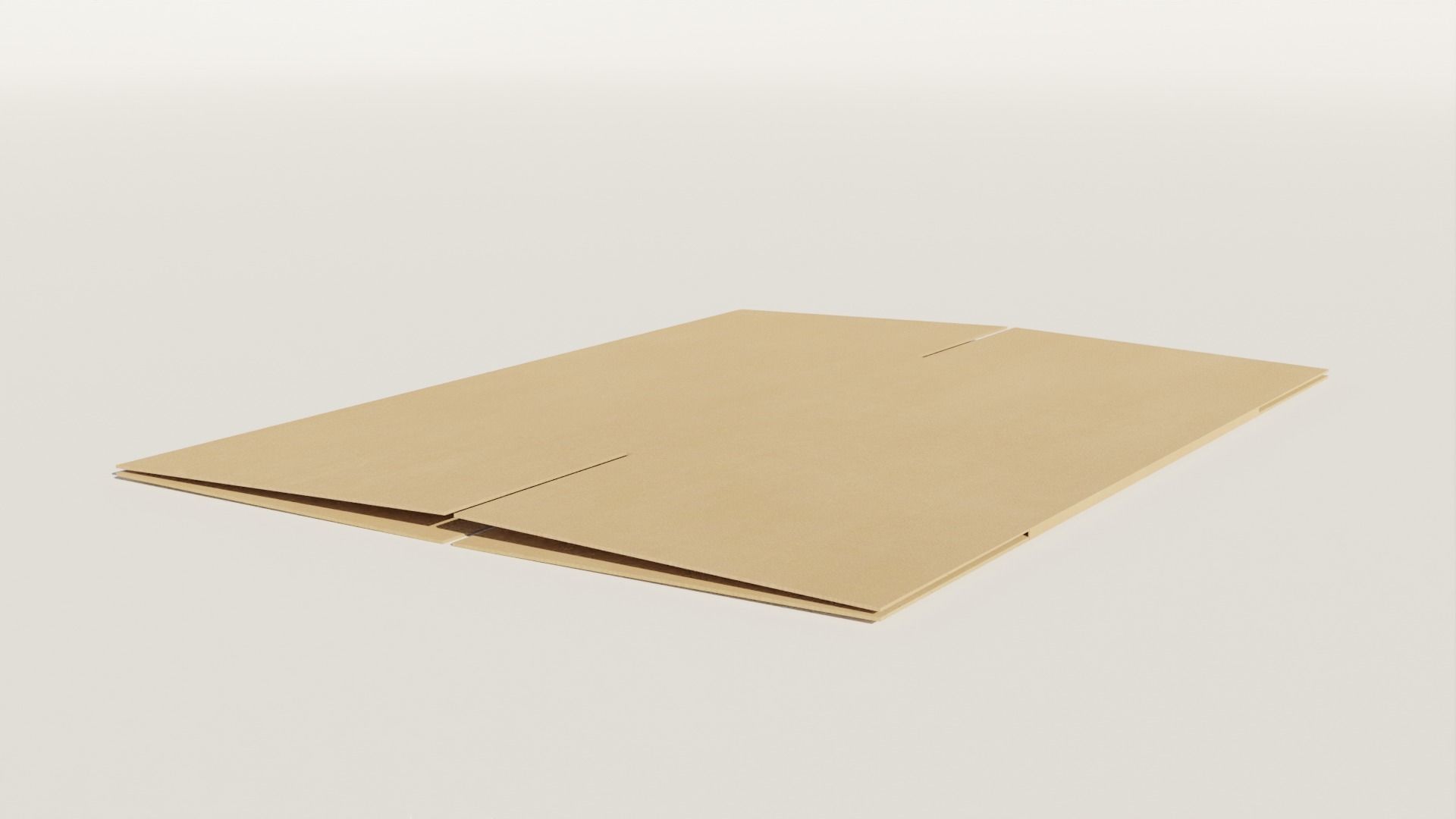 Low-Poly Cardboard Boxes Low-poly 3D model_9