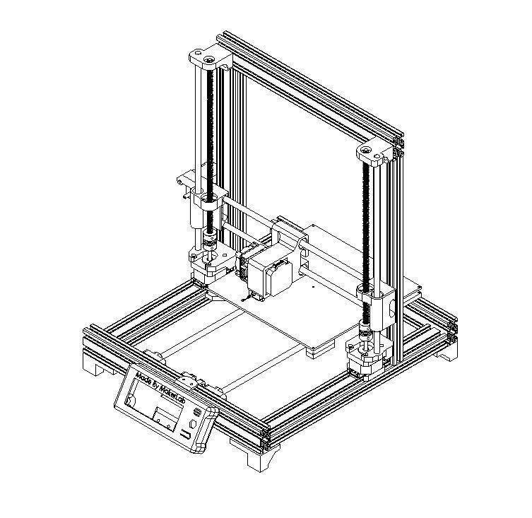 3D Printer Free 3D model_1