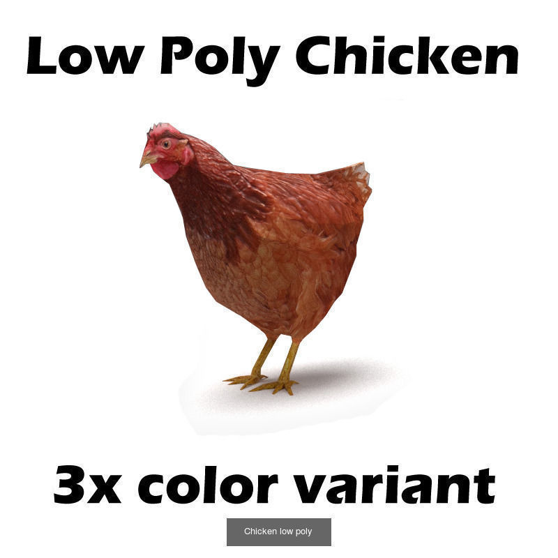 Generic animals low poly collection _3