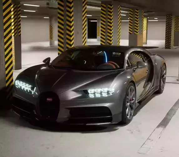 Unreal Engine 5 - Underground Car Park