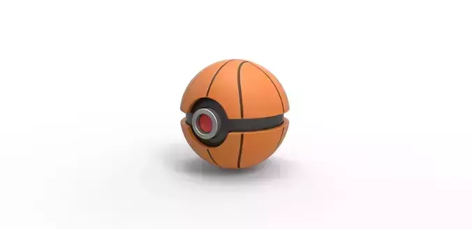 Basketball style orb 3D print model