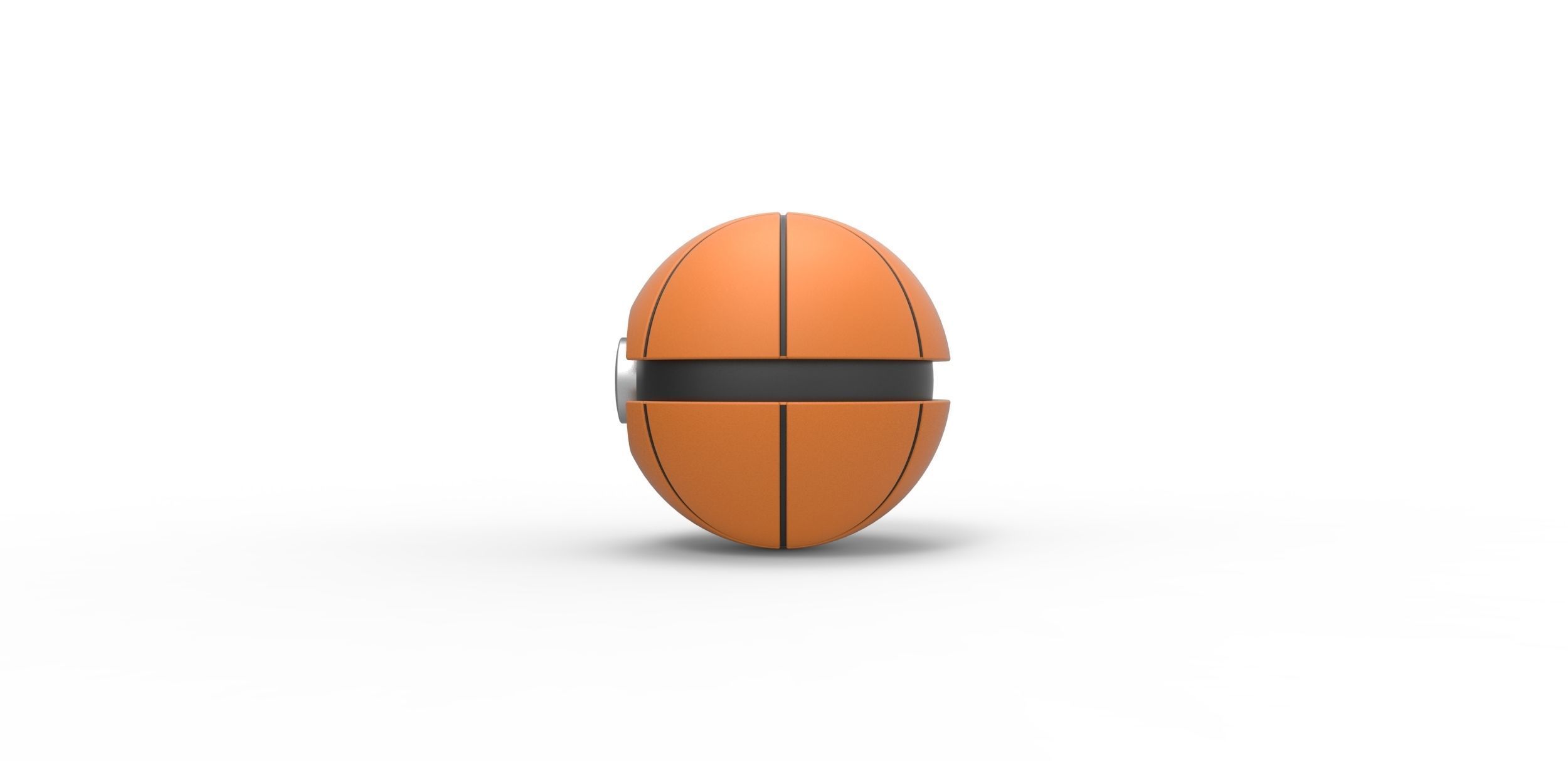 Basketball style orb 3D print model_6
