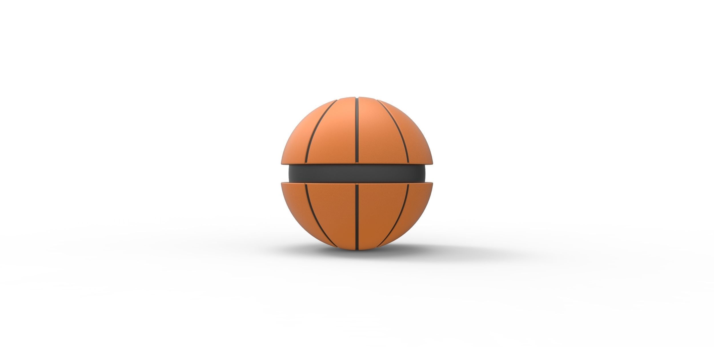 Basketball style orb 3D print model_8