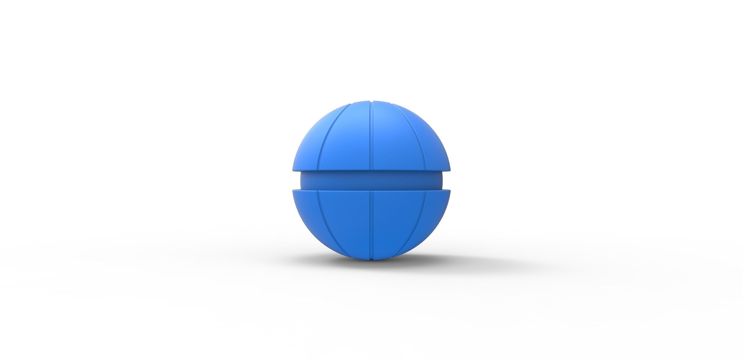 Basketball style orb 3D print model_17