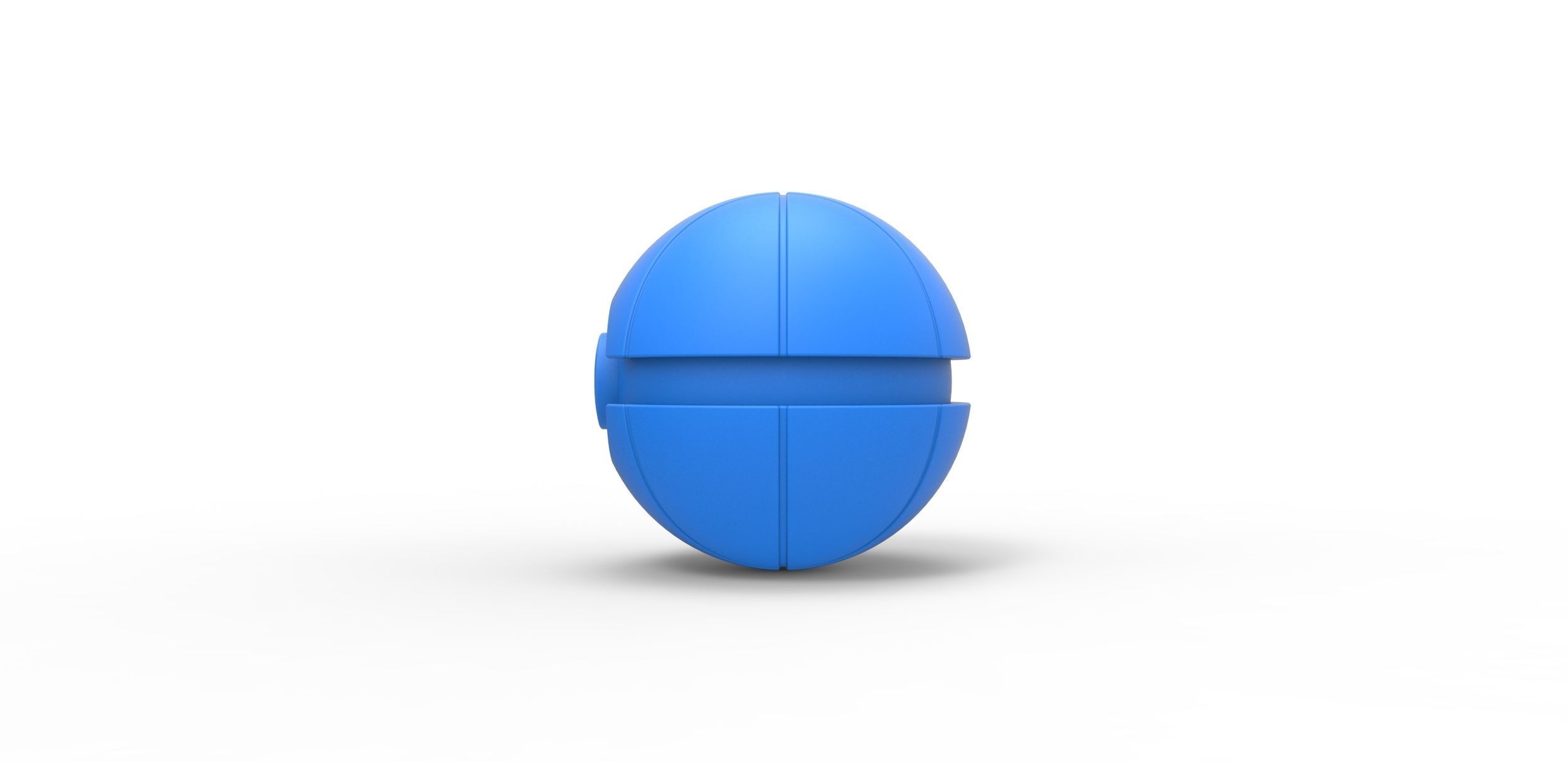Basketball style orb 3D print model_15