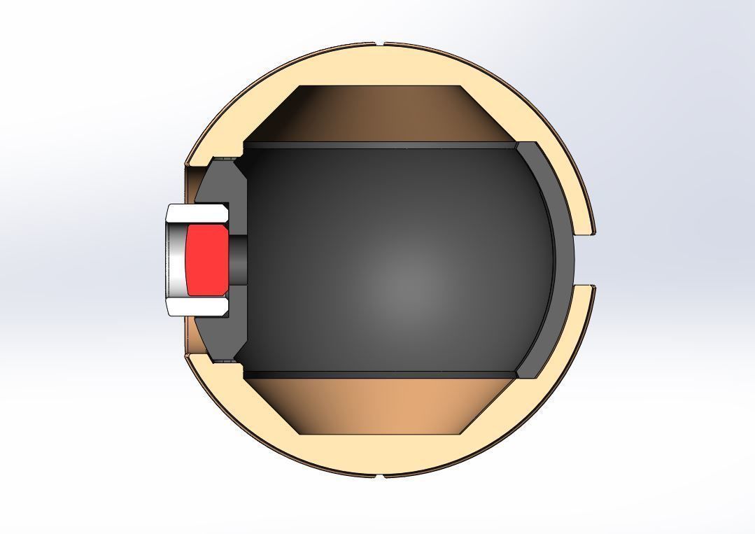 Basketball style orb 3D print model_23