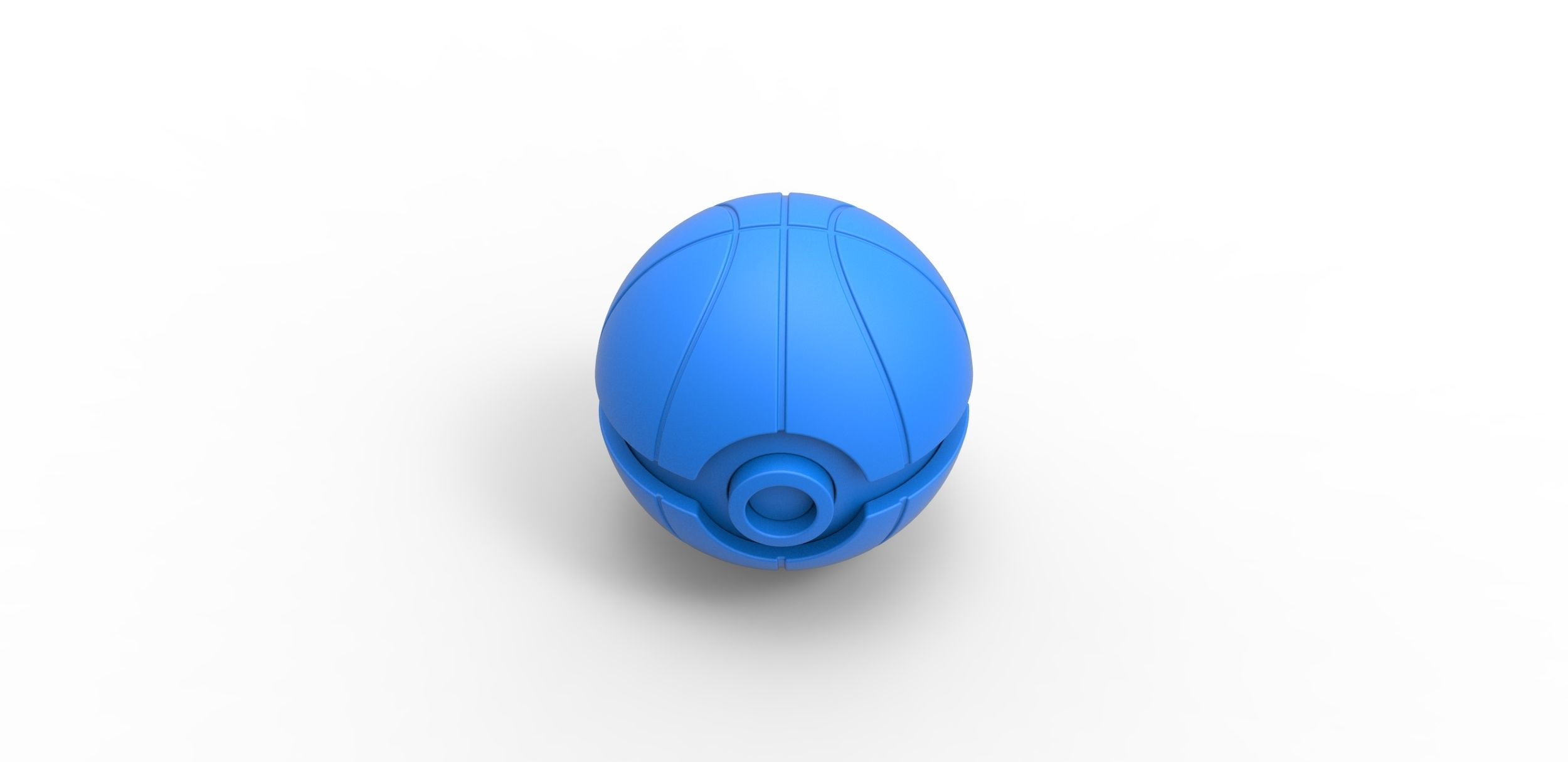 Basketball style orb 3D print model_12