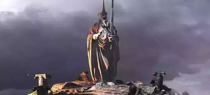 Witch king Sculpture 1