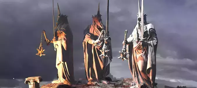 Witch king Sculpture 2