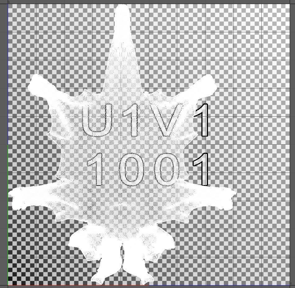 Blanfords Fox Low-poly 3D model_23