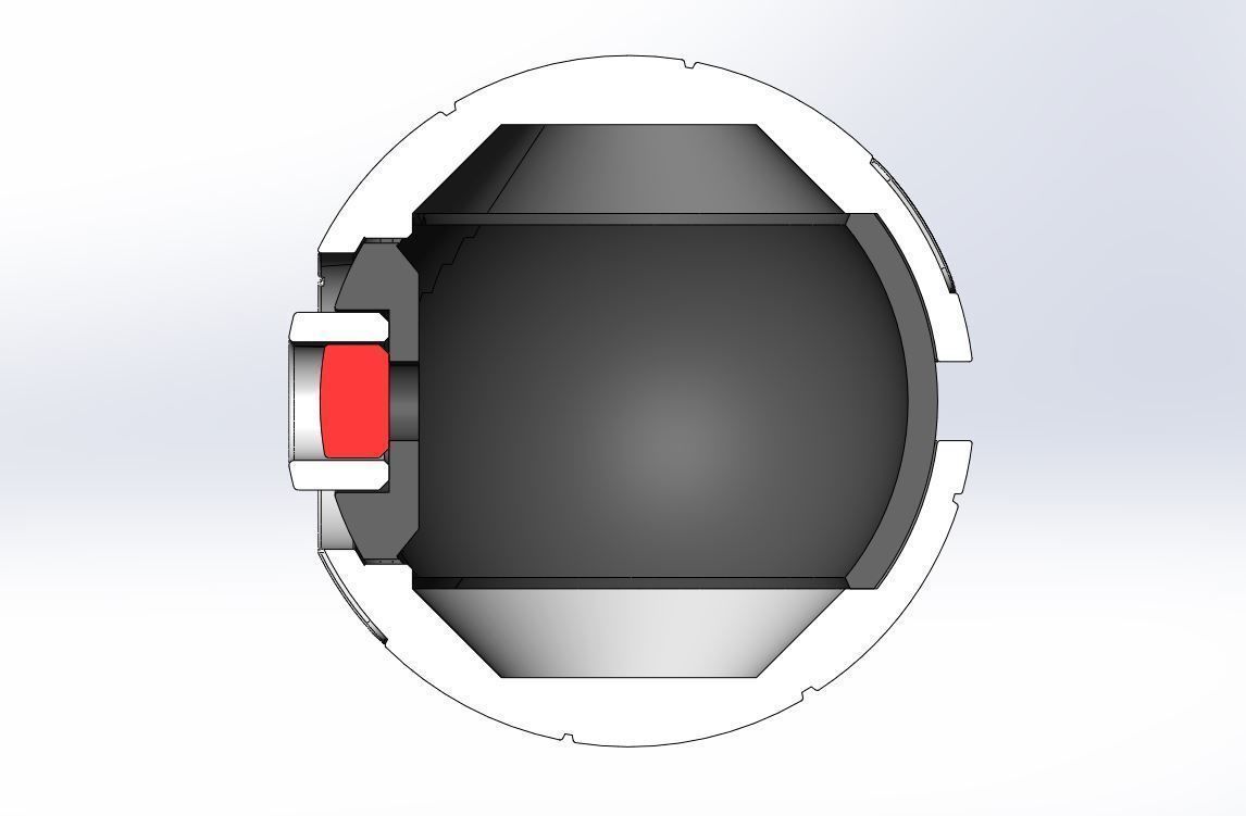 Soccer ball style orb 3D print model_23