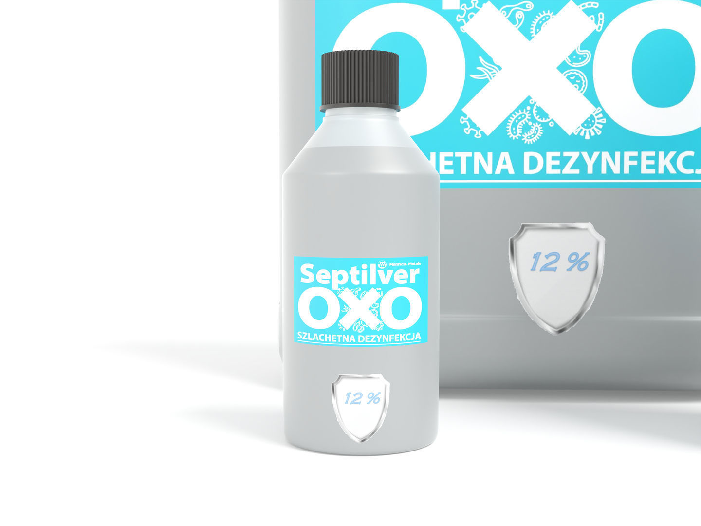 Chemical Bottle  3D model_2