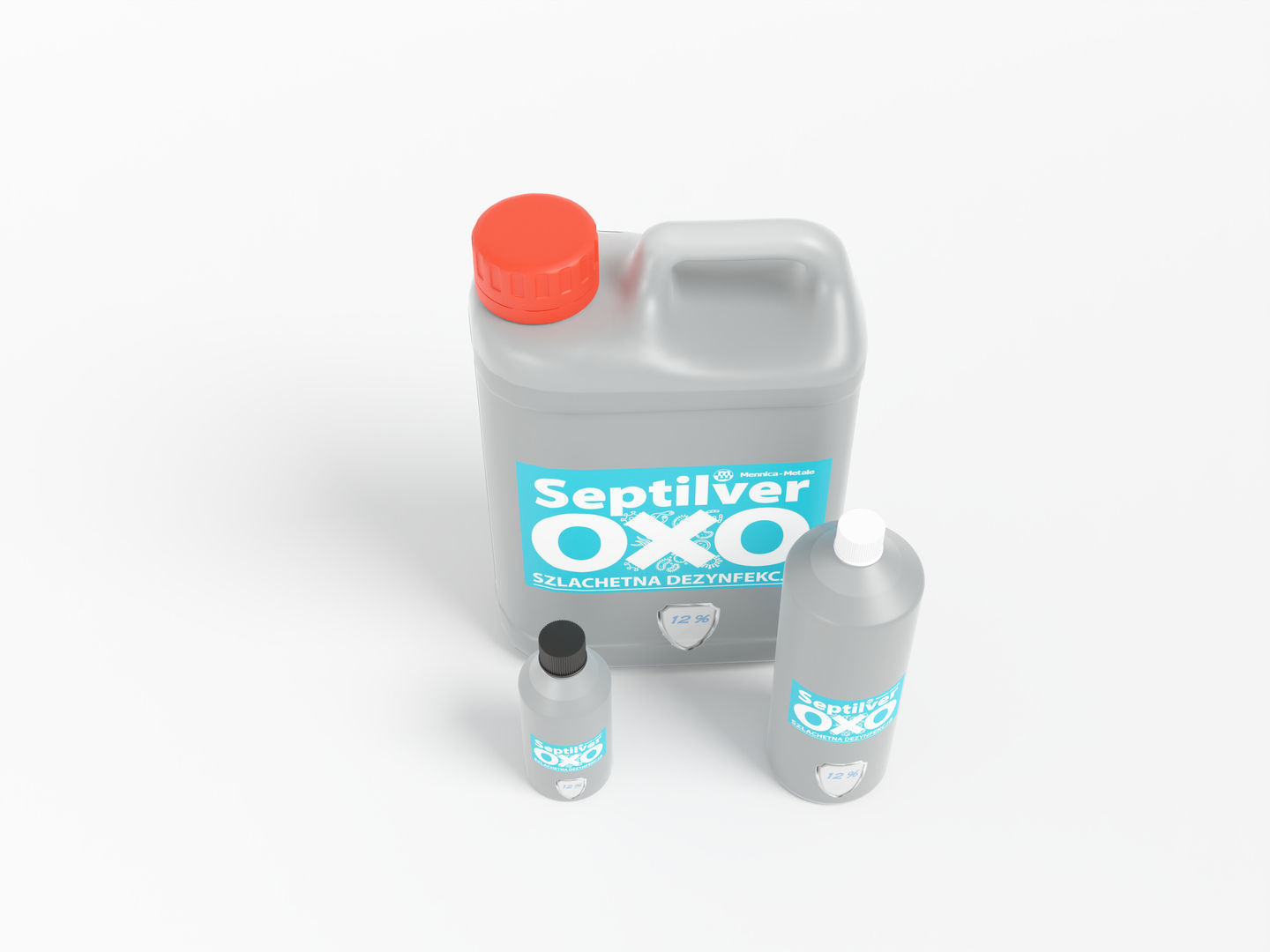 Chemical Bottle  3D model_4