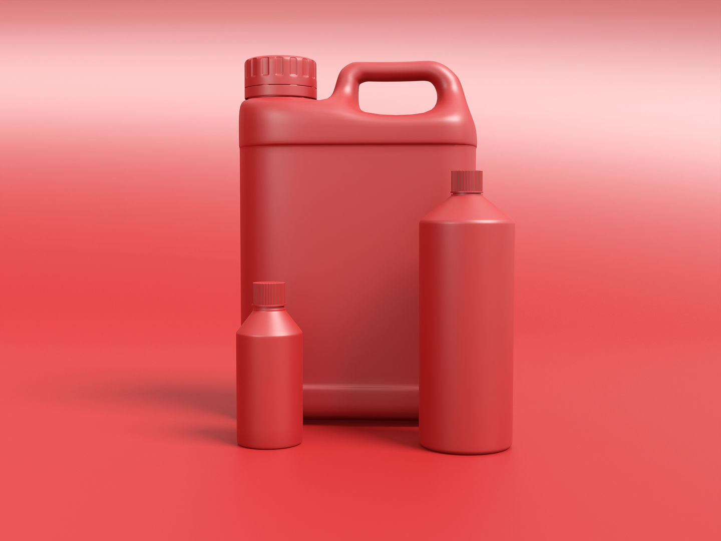 Chemical Bottle  3D model_6