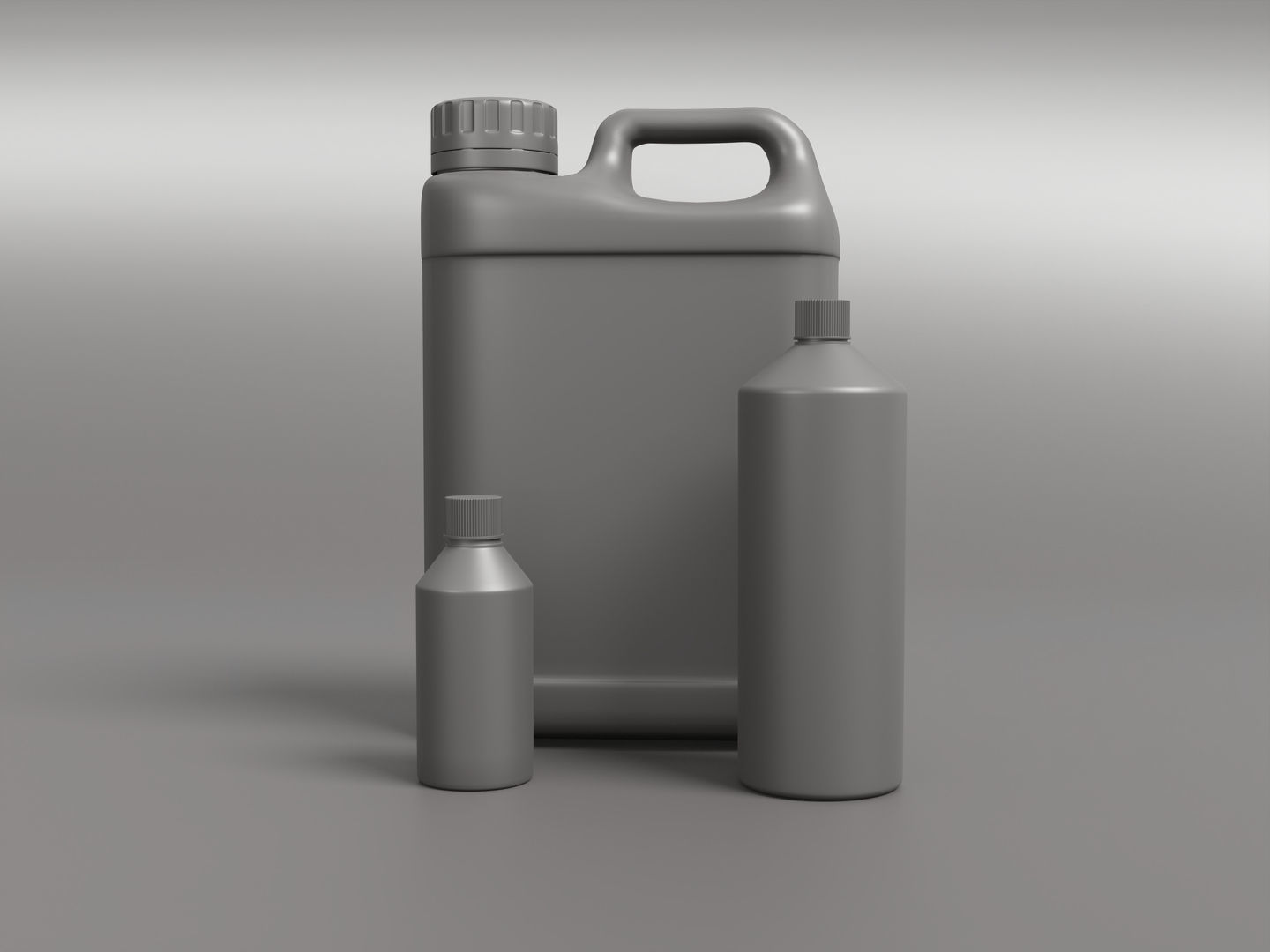Chemical Bottle  3D model_5