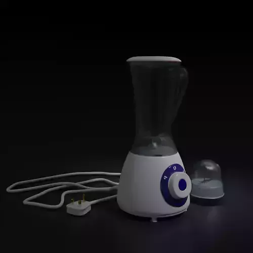 Blender Low-poly 3D model