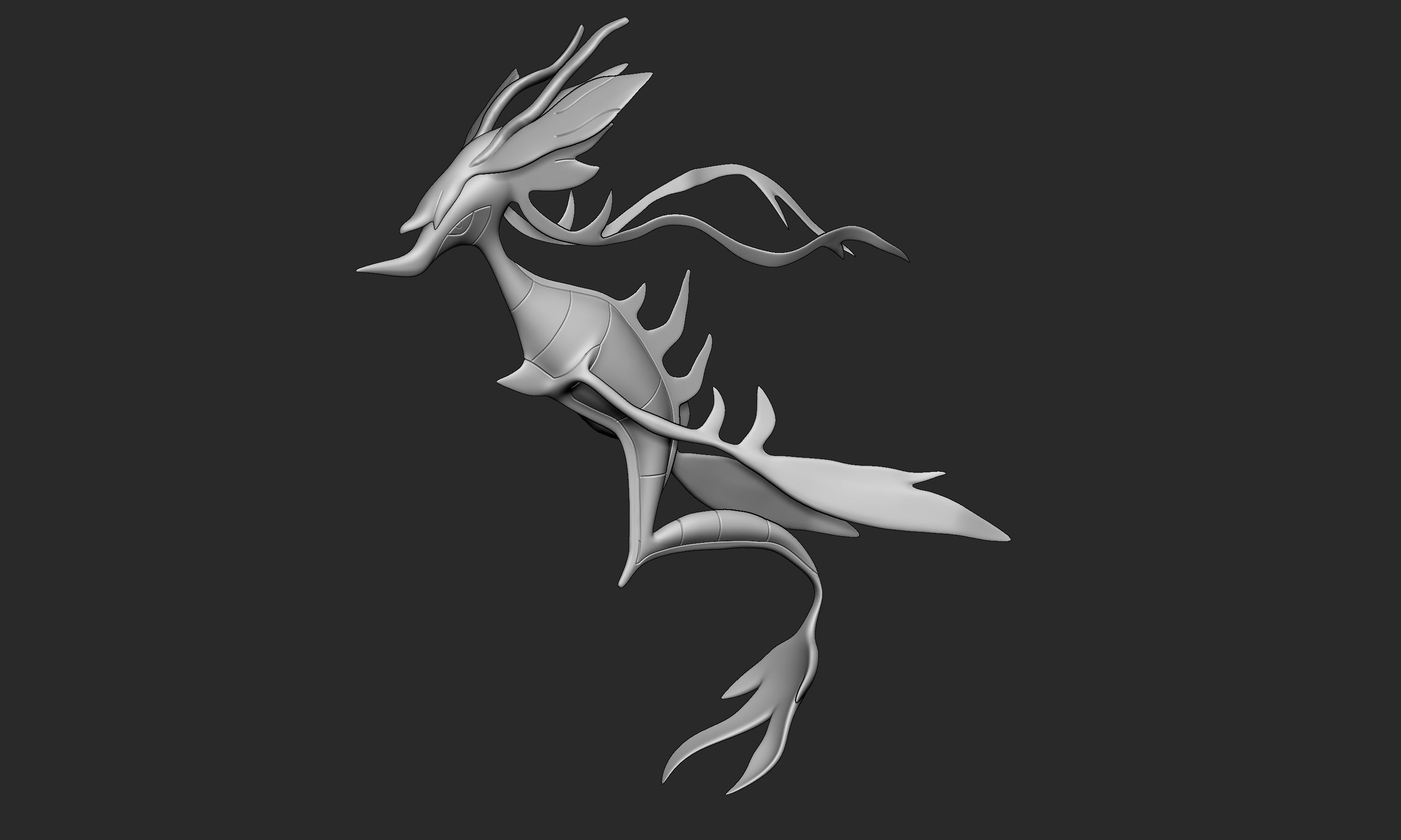 Pokemon - Dragalge 3D print model_4