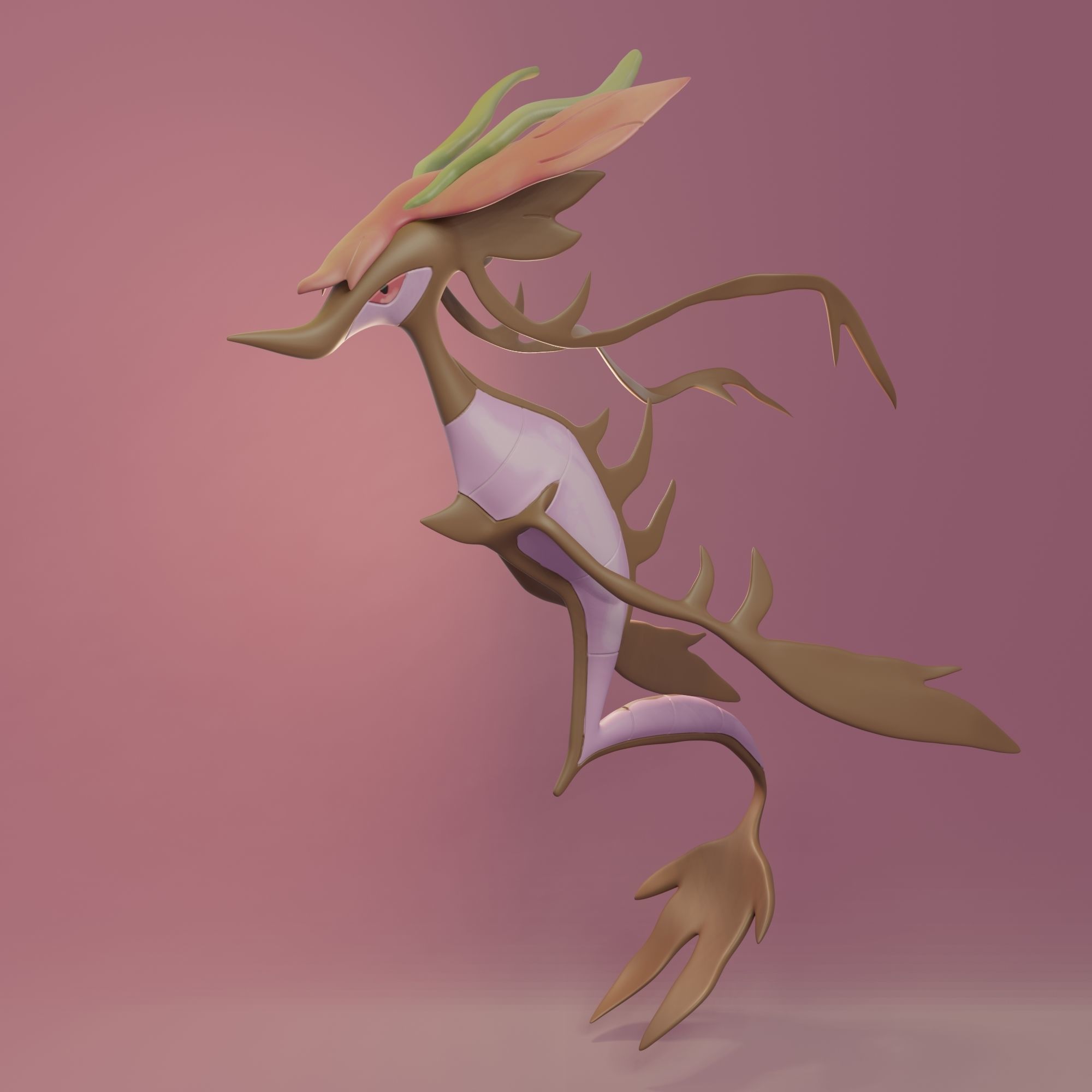 Pokemon - Skrelp and Dragalge 3D print model_8