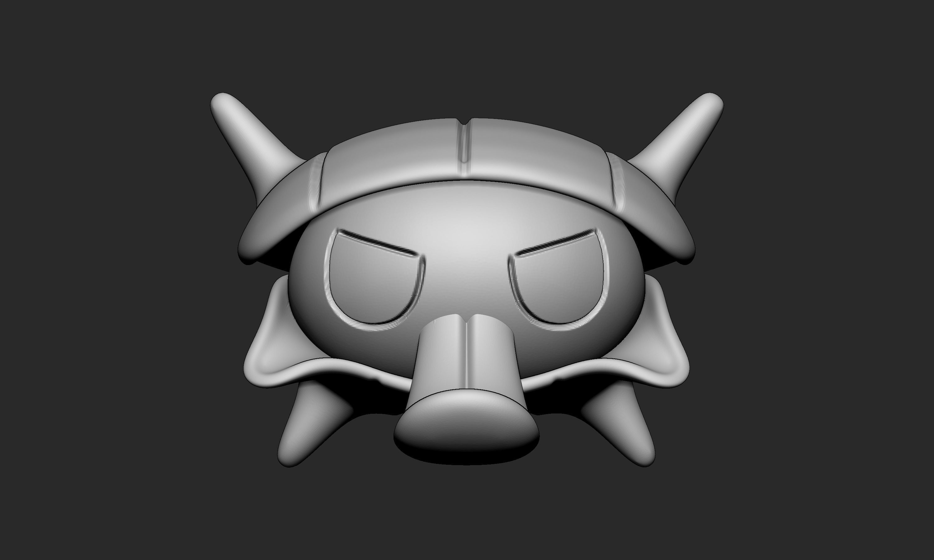 Pokemon - Shellder with 2 poses 3D print model_3