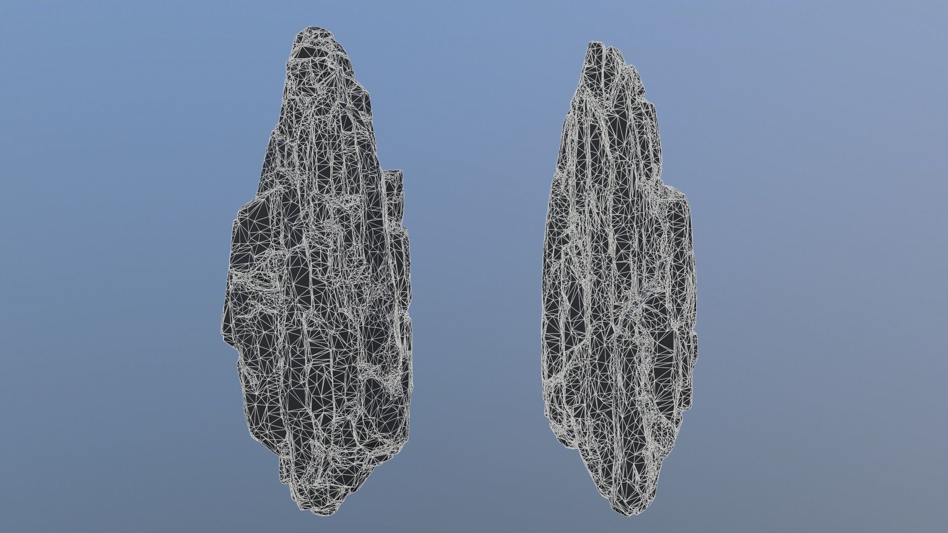 Realistic Looking Modular Cliffs and Rocks BLENDER Low-poly 3D model_17