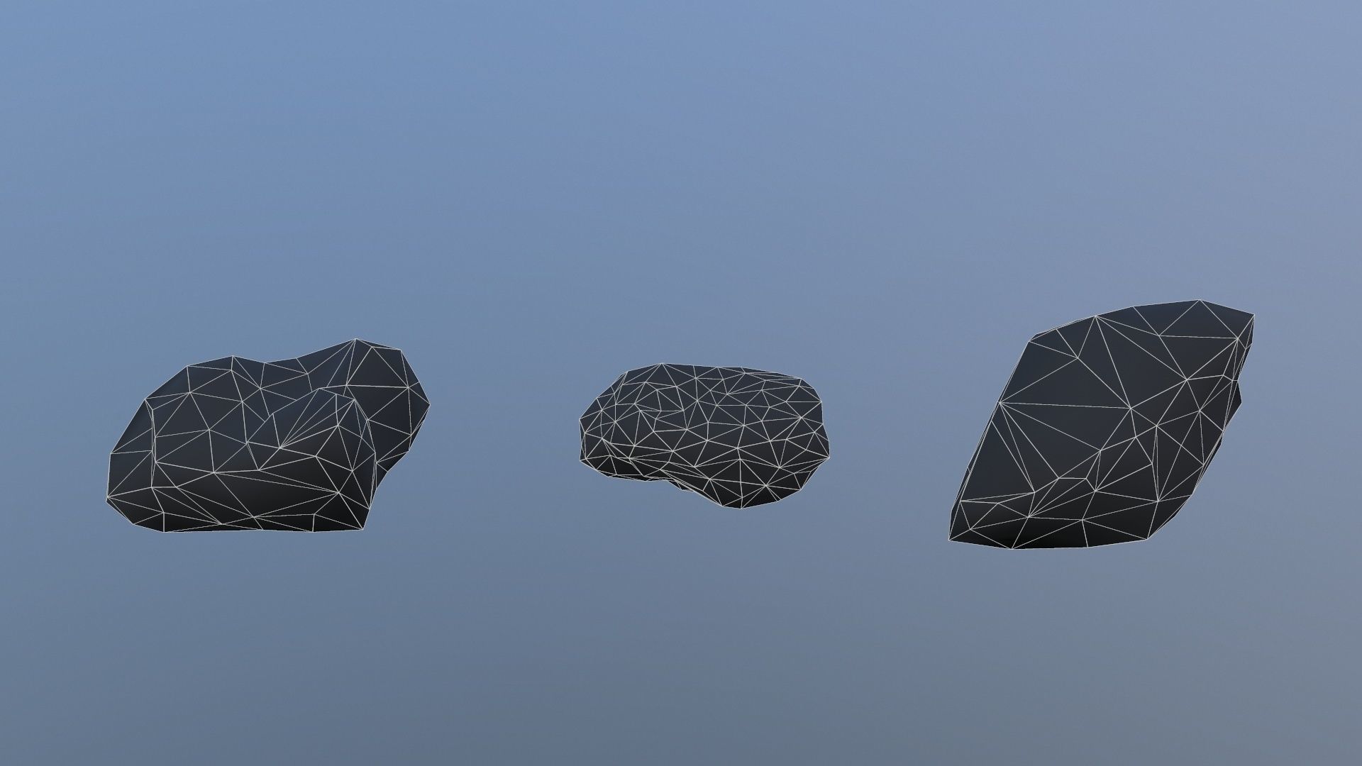 Realistic Looking Modular Cliffs and Rocks BLENDER Low-poly 3D model_20