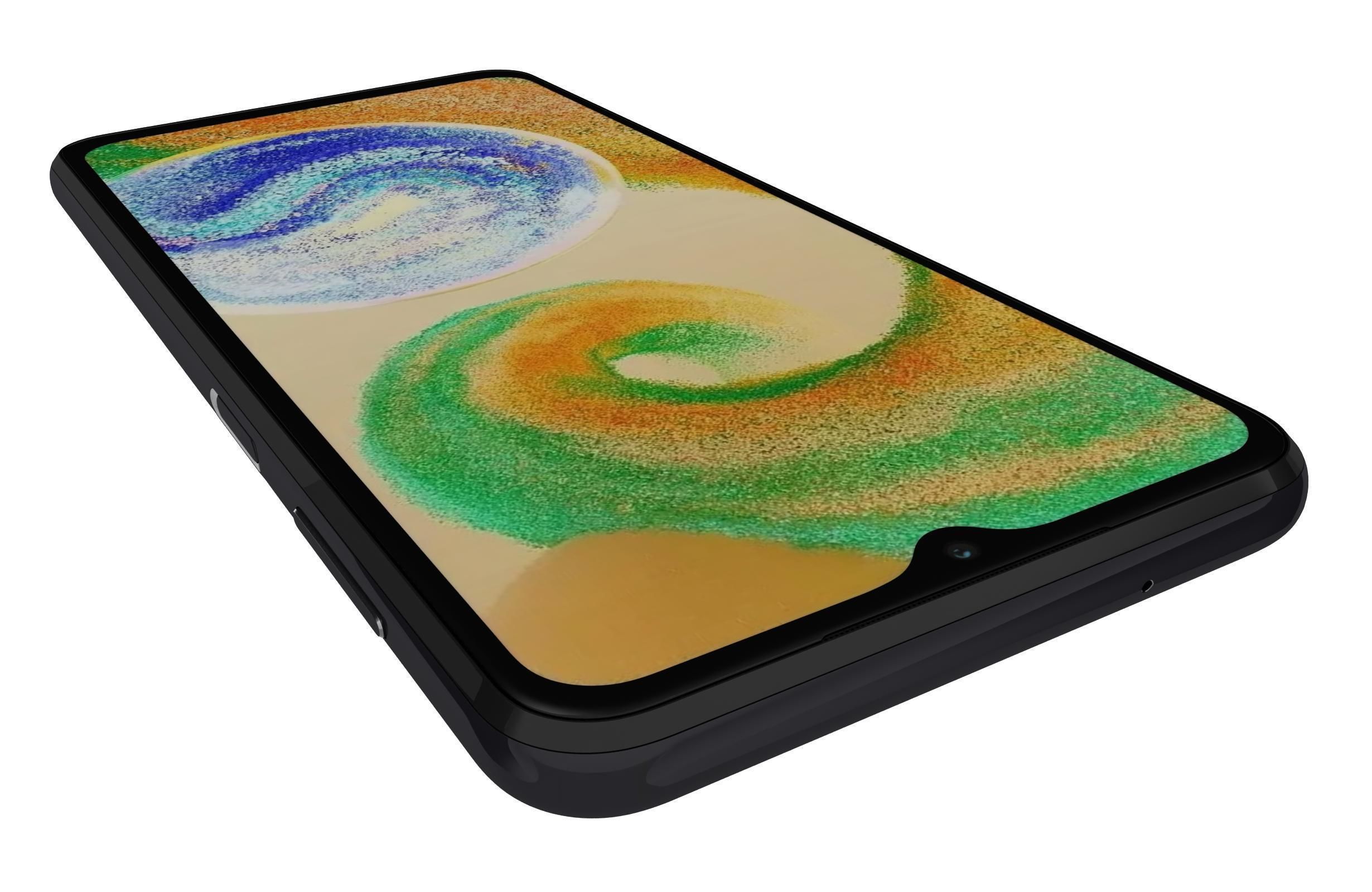 Samsung Galaxy A04s Black 3D model_13