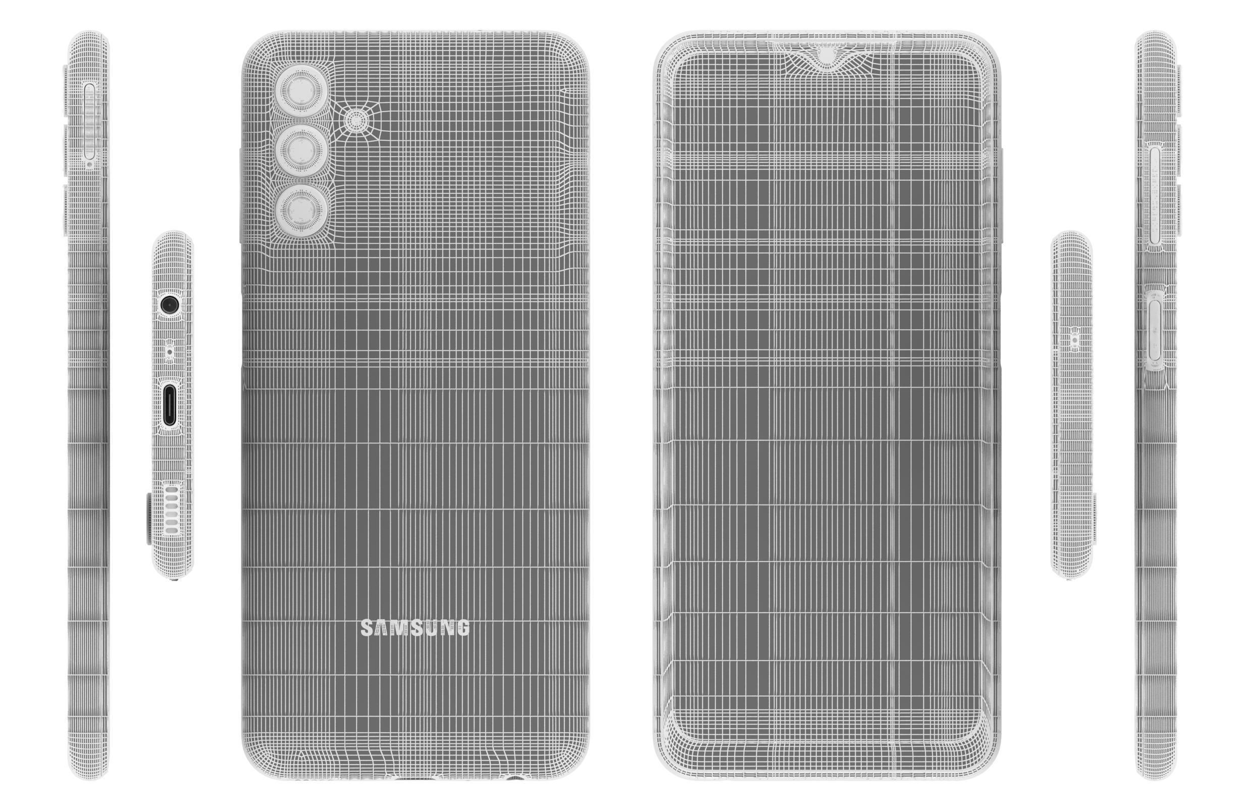 Samsung Galaxy A04s Black 3D model_17