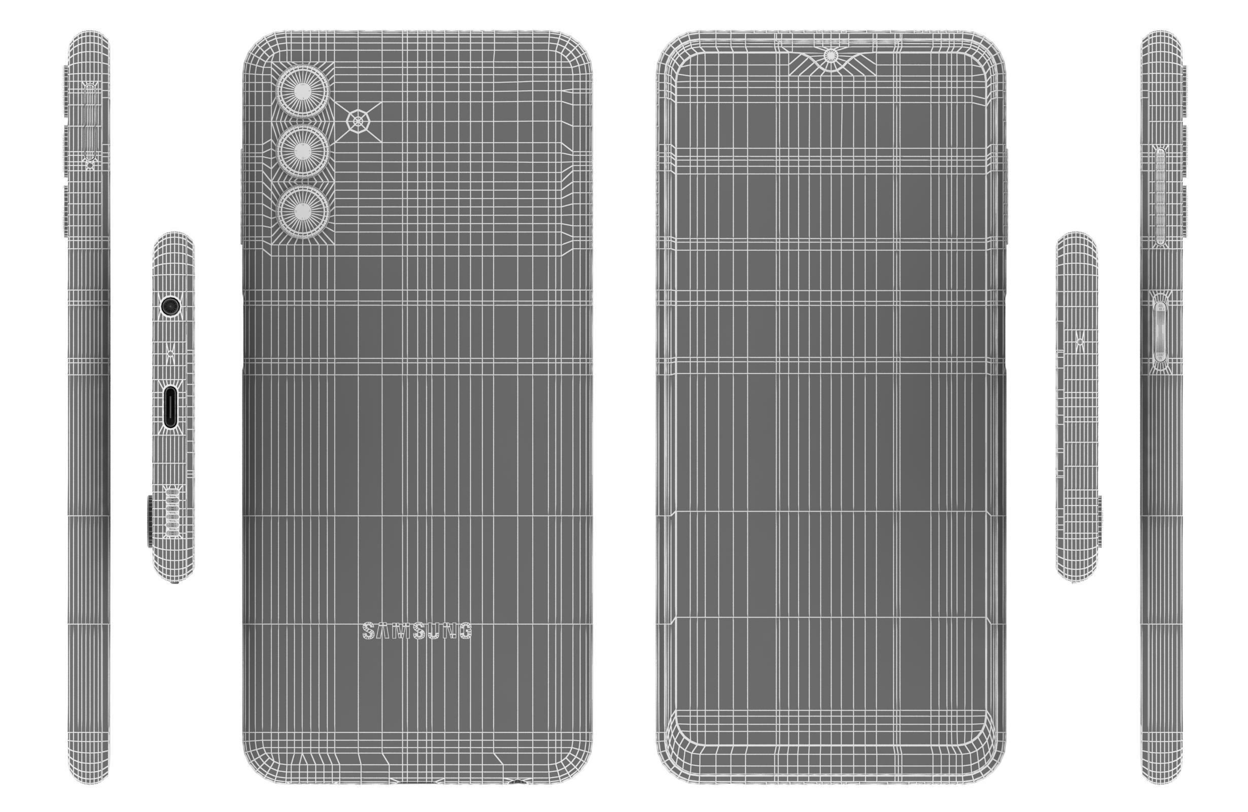 Samsung Galaxy A04s Black 3D model_16