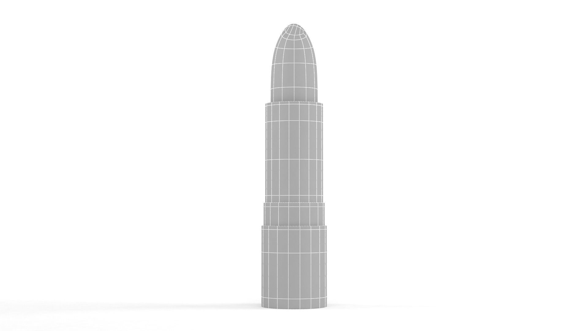 Lipstick 3D model_7