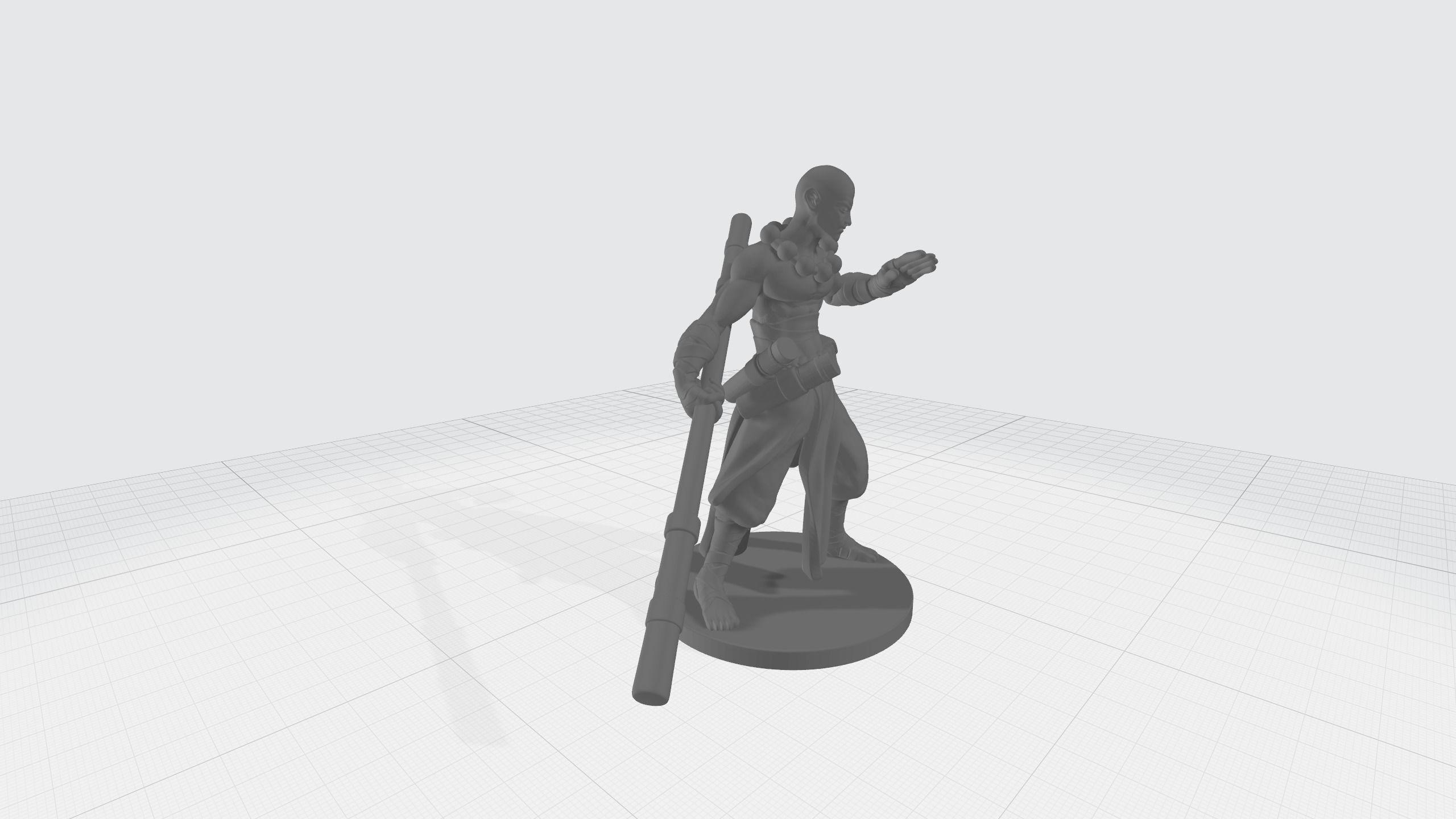 Shaolin Kung Fu 3D Model 3D print model_1