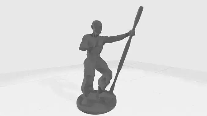 Shaolin Kung Fu 3D Model 