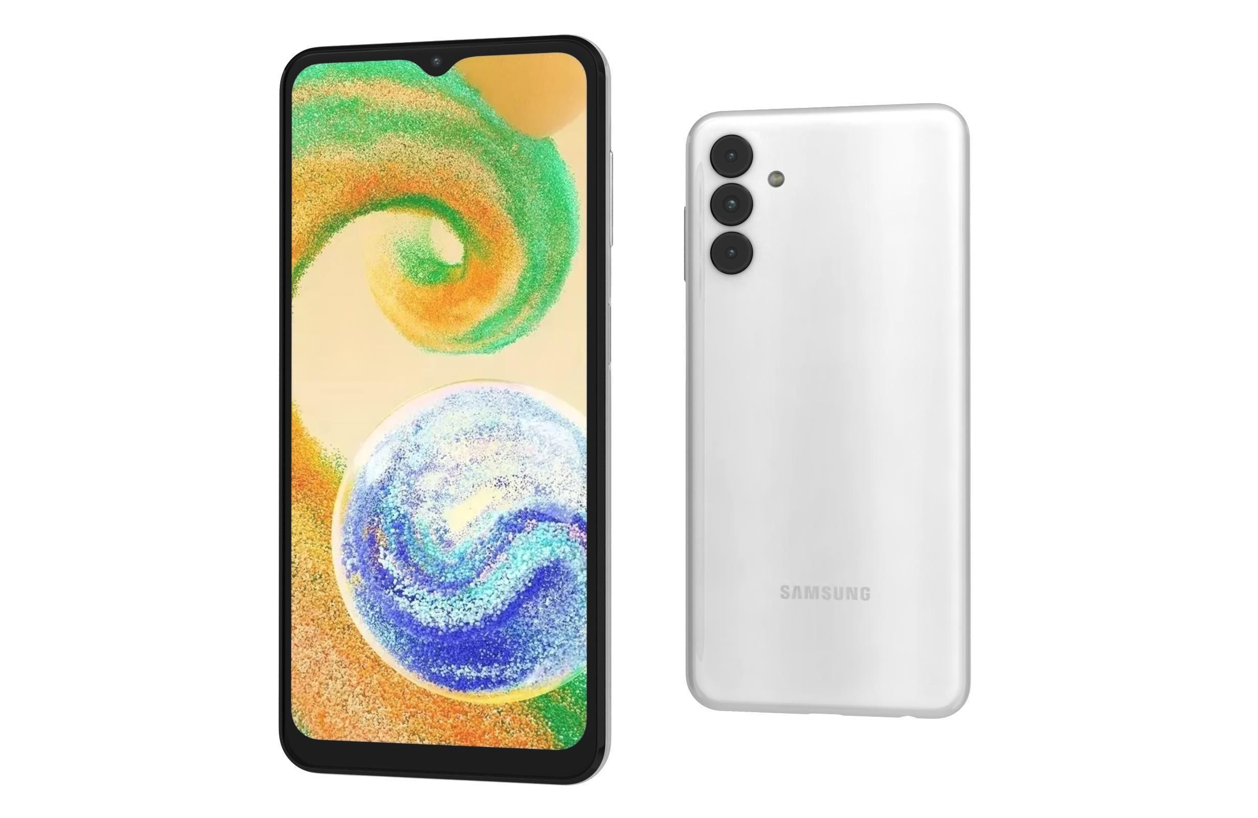 Samsung Galaxy A04s White 3D model_8