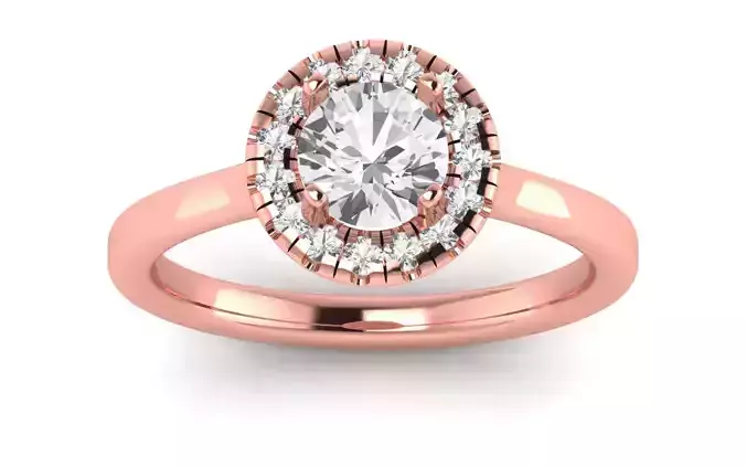 Solitaire Wedding Engagement Women Ring