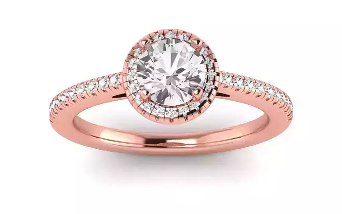 Solitaire Wedding Engagement Women Ring