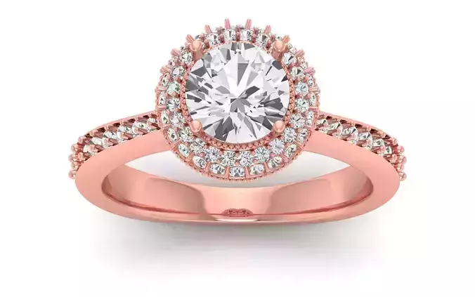 Solitaire Wedding Engagement Women Ring