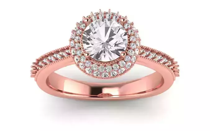 Solitaire Wedding Engagement Women Ring