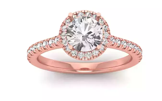Solitaire Wedding Engagement Women Ring
