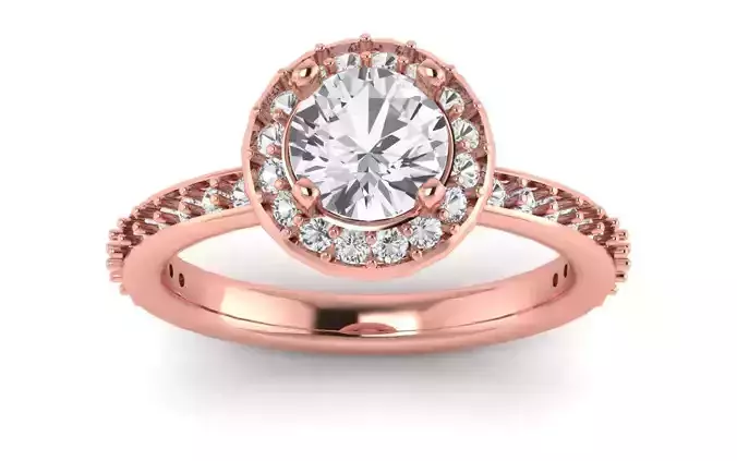 Solitaire Wedding Engagement Women Ring