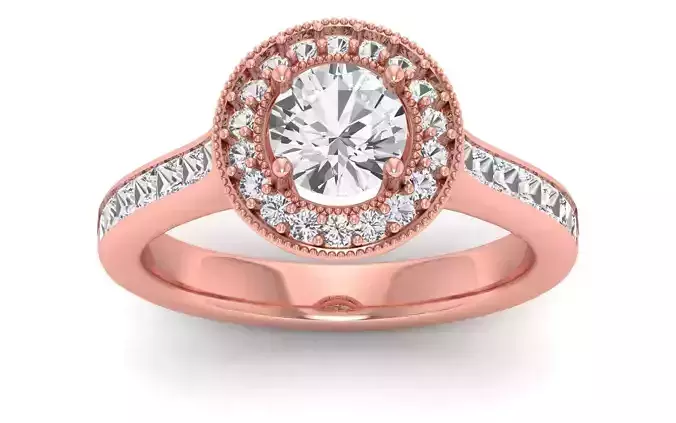 Solitaire Wedding Engagement Women Ring