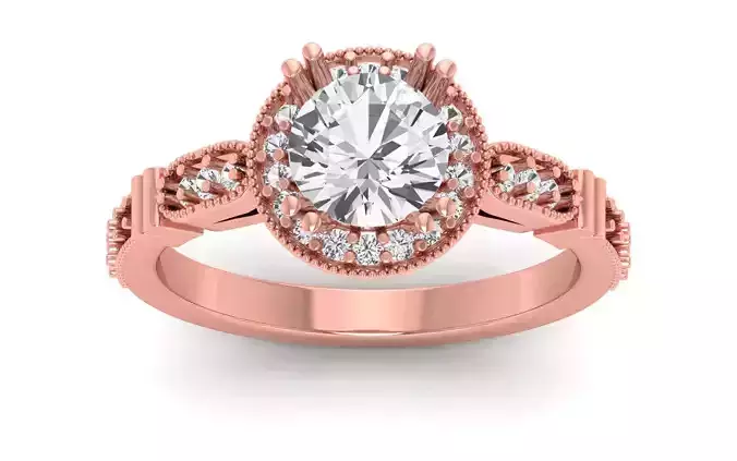 Solitaire Wedding Engagement Women Ring