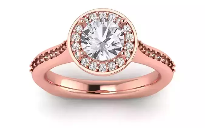 Solitaire Wedding Engagement Women Ring