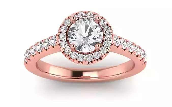 Solitaire Wedding Engagement Women Ring