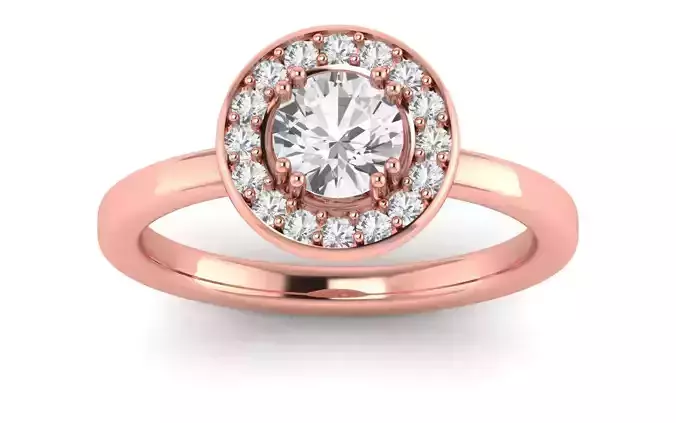 Solitaire Wedding Engagement Women Ring