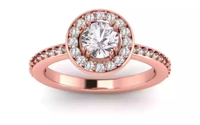 Solitaire Wedding Engagement Women Ring